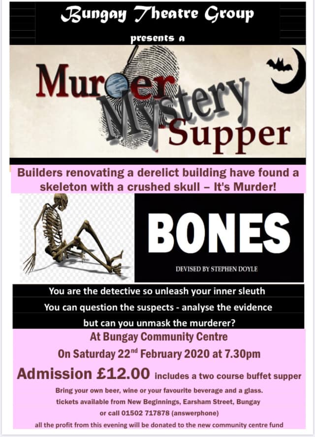 Murder Mystery Supper-Bones