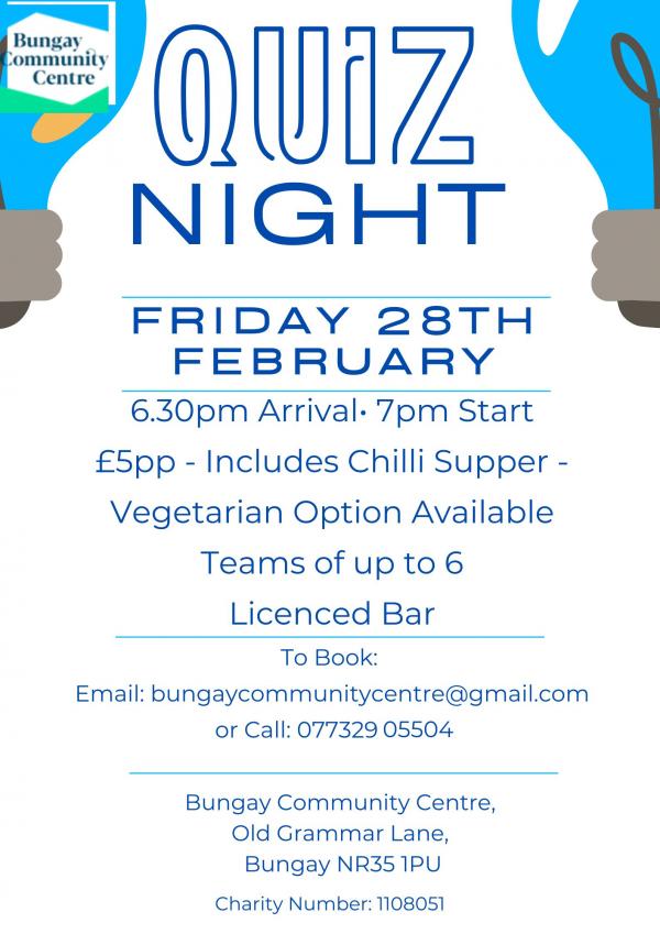Bold Creative Quiz Night Poster