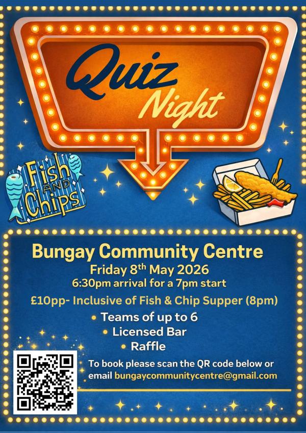 Quiz Night 8th May 2027